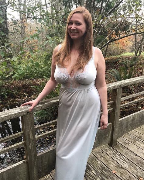 big tits nightgown nude