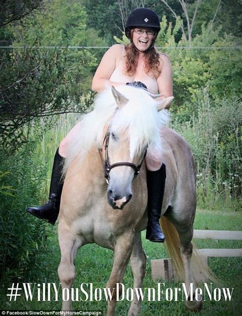big tits on horse nude