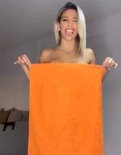 big tits towel drop nude