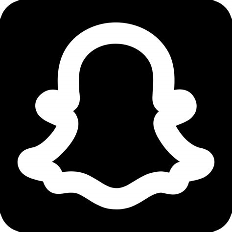black and white snapchat logo nude