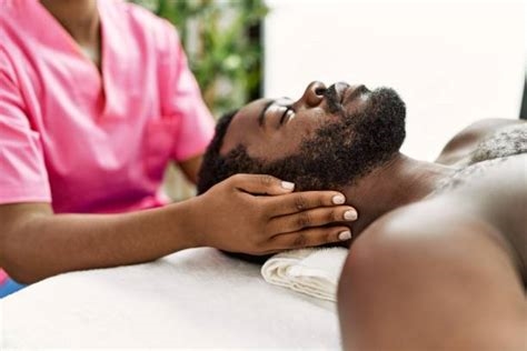 black man massage nude