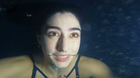blair explicit underwater nude