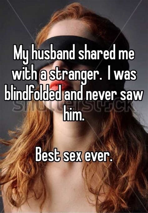 blindfolded wife shared nude