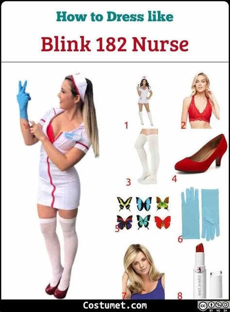 blink 183 nurse costume nude