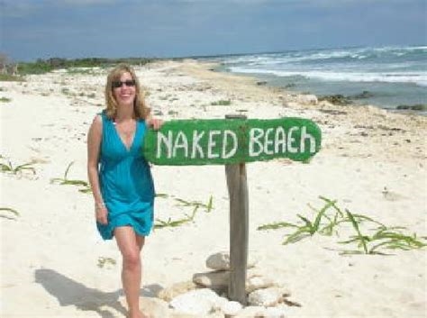 blonde naked on beach nude