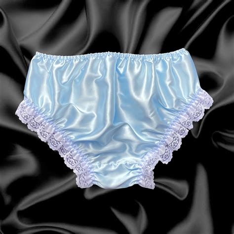 blue lacy panties nude