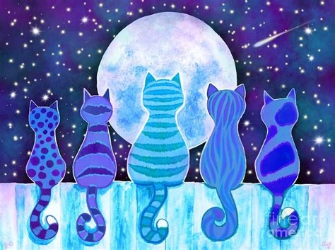 blue moon cat nude
