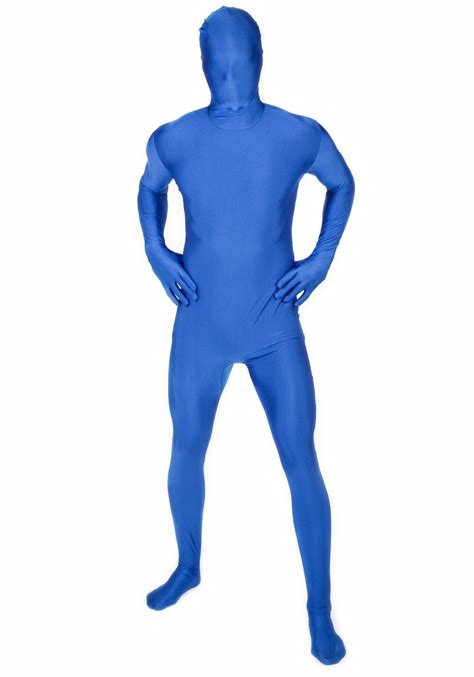 blue morph suit nude