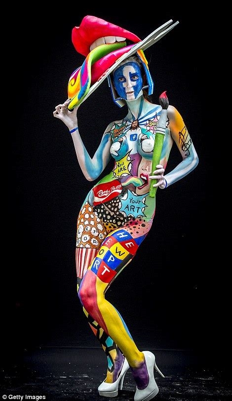 bodypainting porn nude