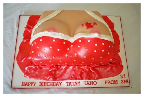 boobie birthday cake nude