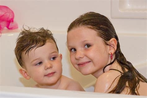 brother watches sister shower nude
