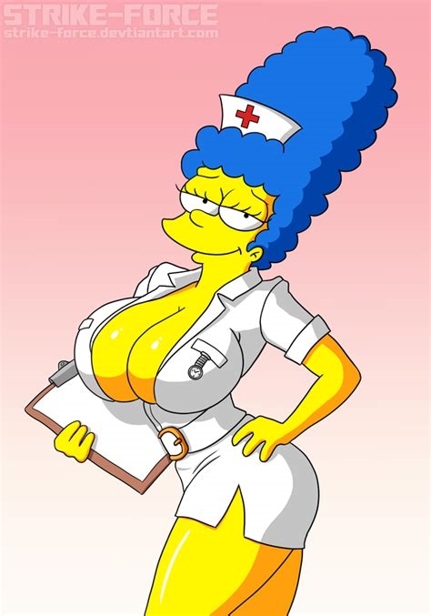 busty marge simpson nude