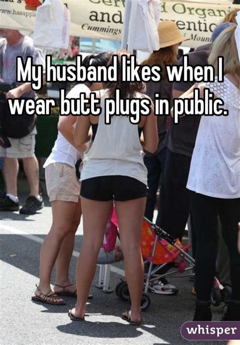 butt plugs in public nude