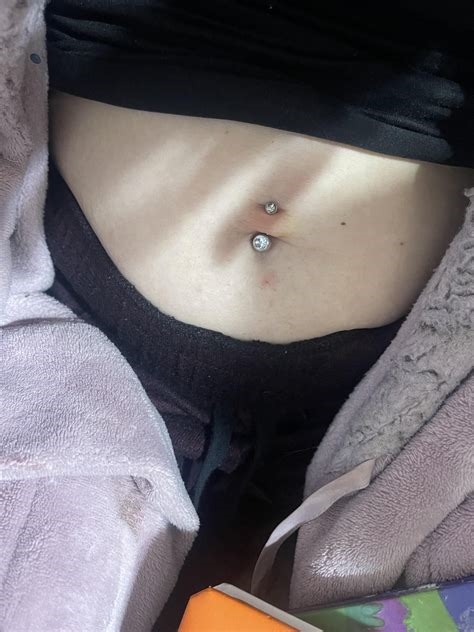 can i get my belly button repierced nude