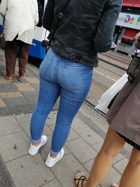 candid tight jeans nude