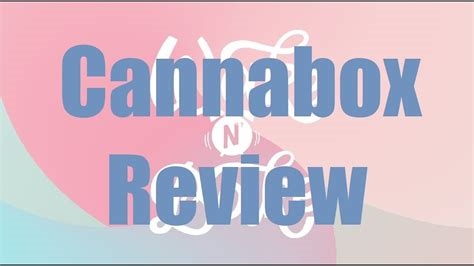 cannabox review nude