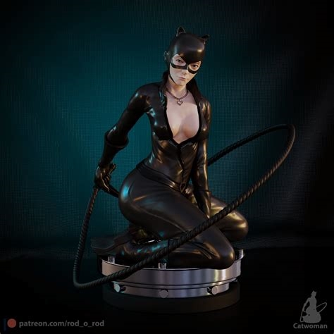catwoman 3d porn nude