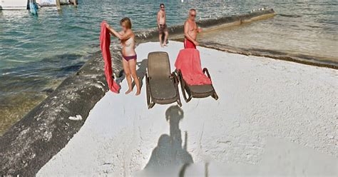 caught naked sunbathing nude