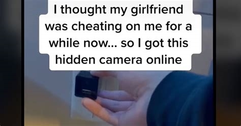 cheating girlfriend caught on video nude