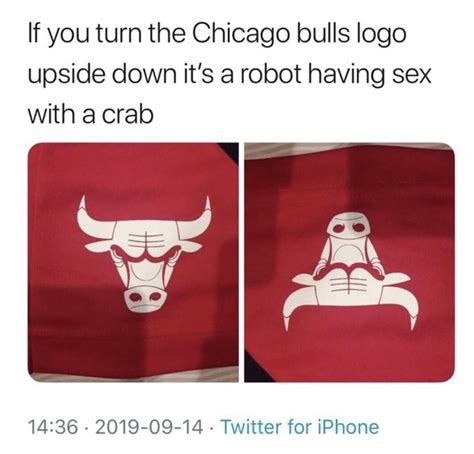 chicago bulls logo crab robot nude