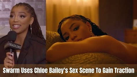 chloe bailey damson idris sex scene nude