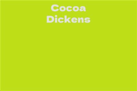 cocoa dickens nude