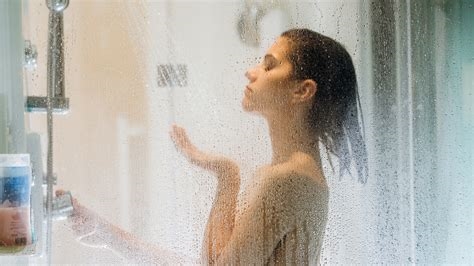 cold shower bdsm nude