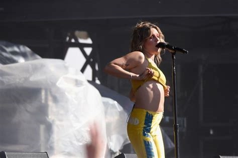 concert tits flashing nude