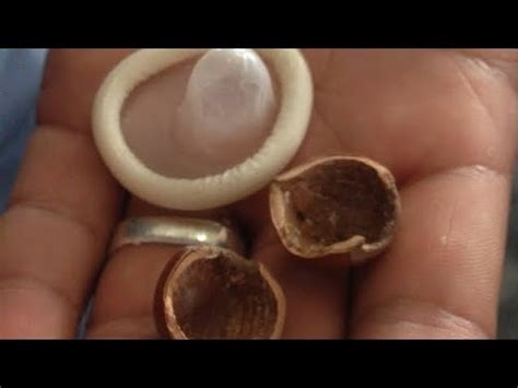 condom in a nut nude