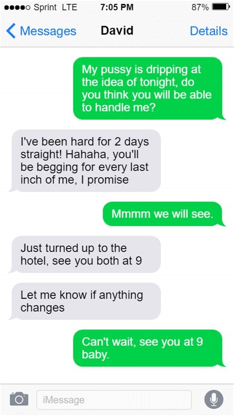 cuck texting nude