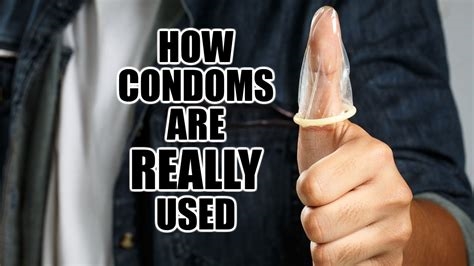 cumming condom nude
