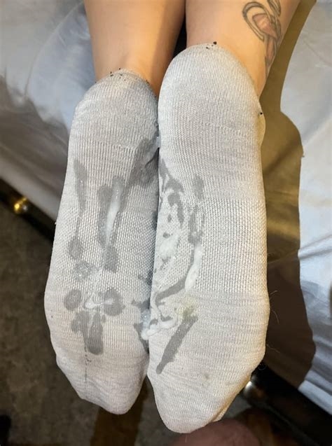 cumming on socks nude