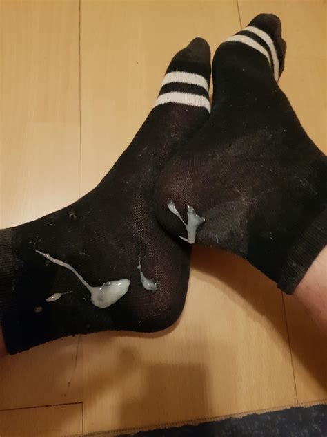 cumming on socks nude