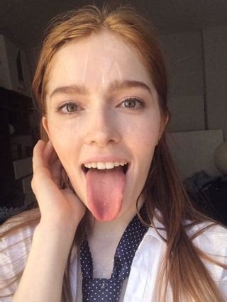 cumshot on tongue nude