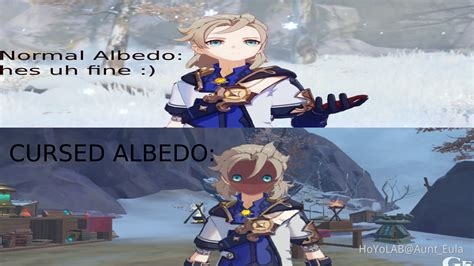 cursed albedo nude