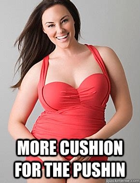cushion for the pushin meme nude