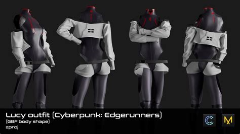 cyberpunk edgerunners lucy outfit nude