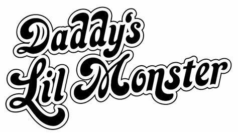 daddy's lil monster logo nude