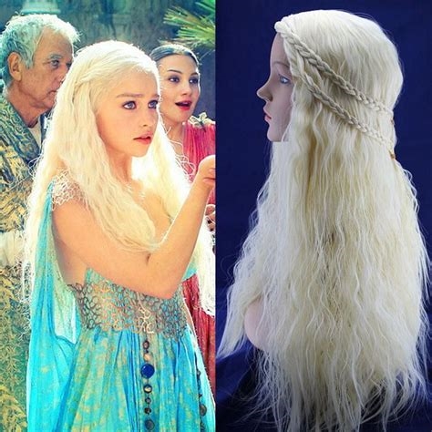 daenerys targaryen wig nude