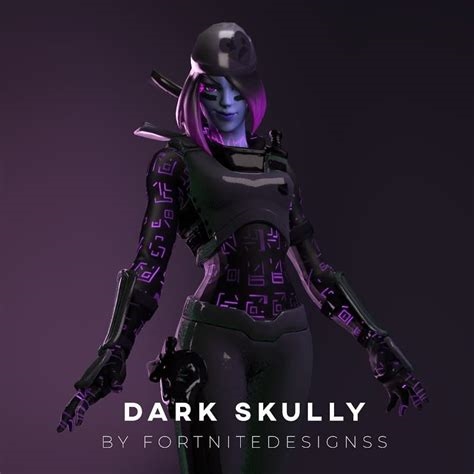dark skully skin nude