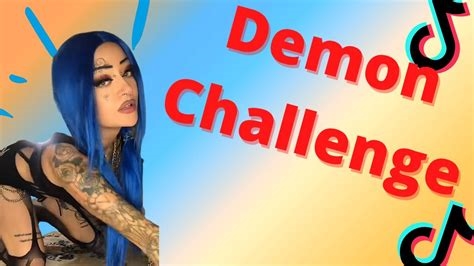 demon pose challenge nude