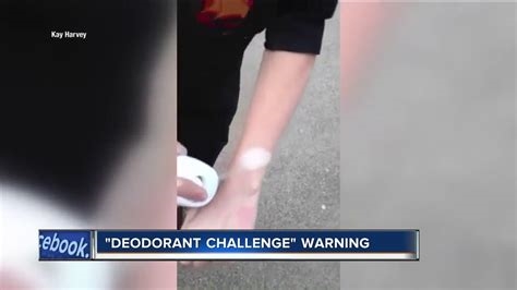 deodorant challenge tiktok nude