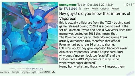 did you know that in terms of vaporeon nude