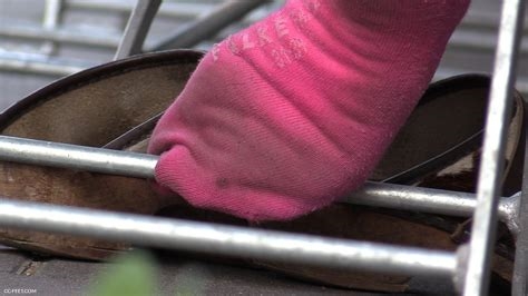 dirty pink socks nude