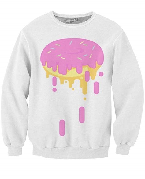 donut sweatshirt nude