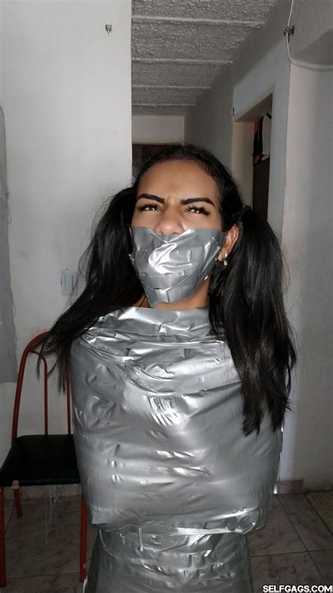duct tape gagged nude