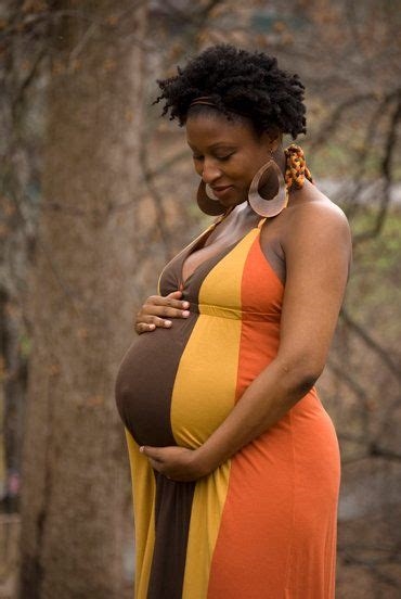 ebony pregnant nude