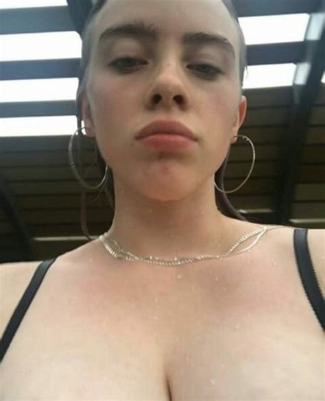 eilish boobs nude