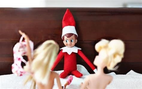elf on the shelf red head nude