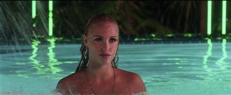 elizabeth berkley pool scene nude